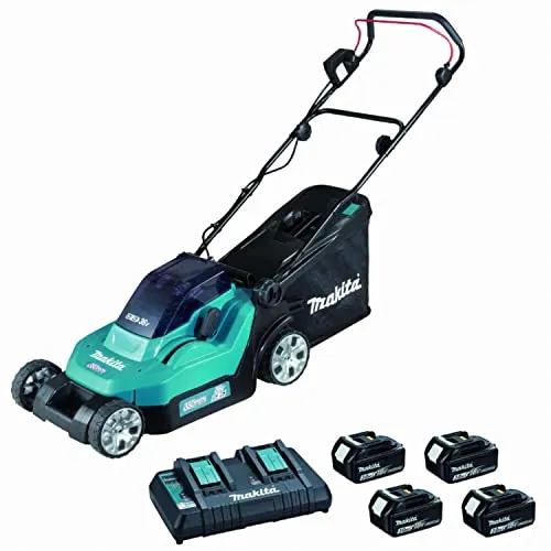 Makita DLM382PF4 36V Rasenmäher in blau von Makita