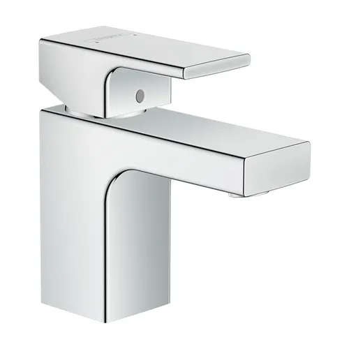 hansgrohe Vernis Shape Waschtischarmatur 71567000 - Chrom, komfortable 70 cm ComfortZone mit EcoSmartAir Power Technologie und einstellbarer Temperaturbegrenzung