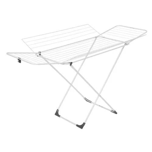 Wäscheständer mit Flügeln - 26m Trockenlänge aus Stahl - Wäscheständer ideal für große Familien mit 26m Trockenlänge, aus robustem Stahl und mit praktischer Ausklappfunktion für zusätzlichen Platz.