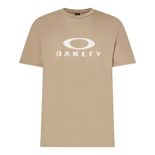 Oakley T-Shirt O Bark 2.0 – Herren, Größe XL, Beige - Zeitloses Oakley T-Shirt aus 100% Baumwolle für Freizeit und Sport. Der klassische Rundhalsausschnitt und das weiche Material bieten hohen Tragekomfort. Mit markantem Logo für einen stilvollen Look.
