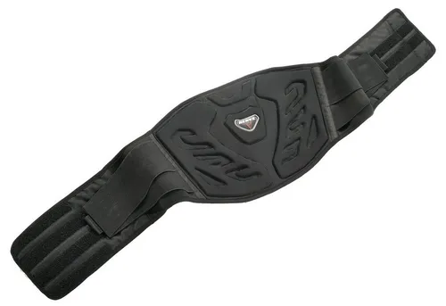 Nerve Nierengurt Solid, Schwarz, L - Schutzkleidung mit Soft-Fleece Innenseite für optimalen Tragekomfort. Aus hochabriebfestem 600D-Polyester und extra verstärktem Rückenbereich für besten Schutz.