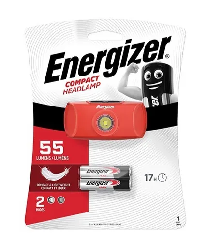 Energizer LED Headlight Stirnlampe inkl. 2xAAA Batterien