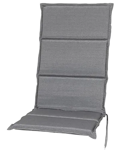 Auflage Hochlehner Elba 50318-712 hellgrau 121x50x4 cm Sun Garden