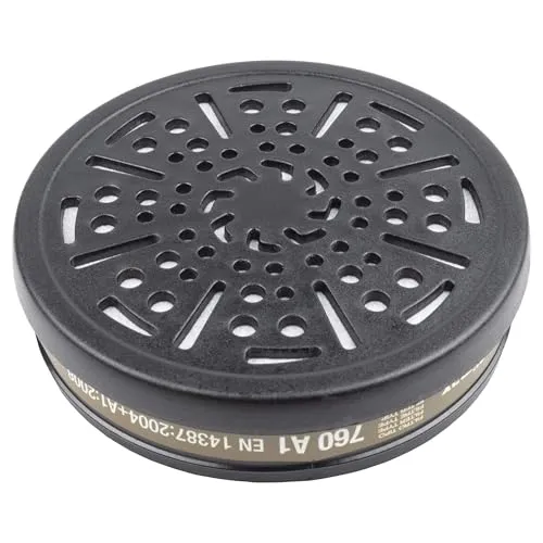 wolfcraft Atemschutzfilter A1 I 4952000 I Wechselfilter für Atemschutzhalbmaske