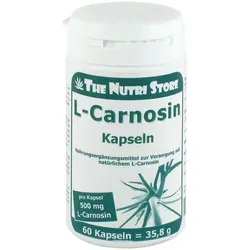 L-Carnosin 500mg - Hochwertiges Nahrungsergänzungsmittel - Arzneimittel zur Unterstützung der Zellgesundheit, enthält Antioxidantien und fördert die Regeneration.