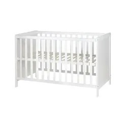 roba 2 in 1 Babybett 60 x 120 cm in weiß von roba