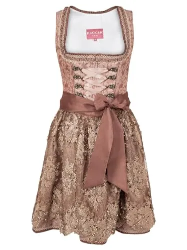 Krüger Damen Minidirndl 412462-050 in pink von Krüger