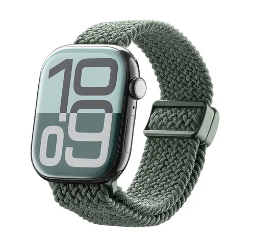 Cellularline Smartwatch-Armband Soft Band für Apple Watch (Serie 1/ 2/ 3) 44/ 45/ 46/ 49mm Nylon