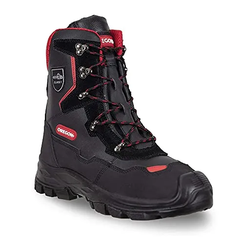 Produktbild Oregon Yukon Kettensägen-Schnittschutzstiefel aus Leder, Größe 47