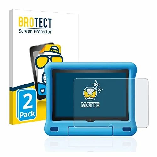 BROTECT Entspiegelungs-Schutzfolie für Amazon Fire HD 8 Kids Edition 2020 (10. Gen.) (2 Stück) Matte Displayschutz-Folie, Anti-Fingerprint