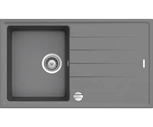 Victory S780 Granitspüle 78x50cm - Küchenspüle für 45/50er Unterschrank, inklusive Drehexcenter und Befestigungsmaterial, Made in Germany - langlebig und stilvoll.