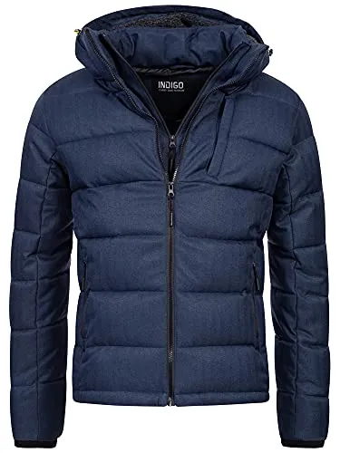 Indicode Herren Hebert Steppjacke von INDICODE