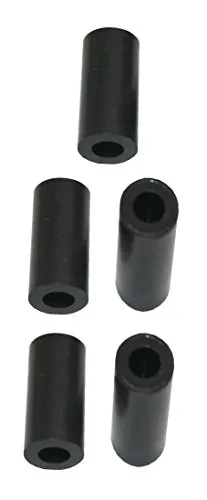 Distanzhülse Abstandshalter Abstandshülse M5x10x20mm schwarz 5 Stück (0093)