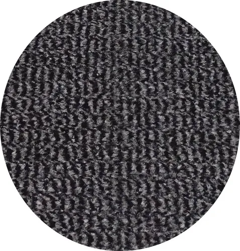 Mertex Fußmatte Schmutzfangmatte rund, Bern anthrazit - Strapazierfähige, rutschhemmende Fußmatte in rund, ideal für jeden Eingangsbereich. Saugfähig und schnelltrocknend, pflegeleicht und schmutzabweisend.