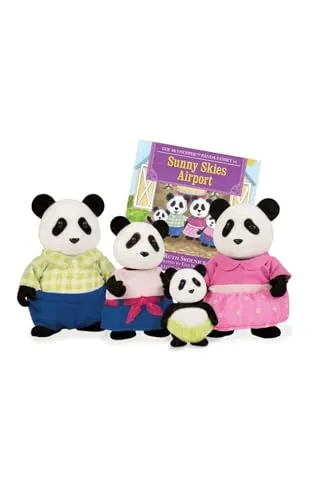 Li’l Woodzeez Skyhopper Pandafamilie – Panda-Figuren-Set