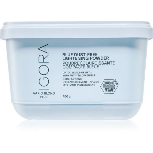 Schwarzkopf Igora Vario Blond Plus 450g - Haarkreide - Hochwirksame Poudre décolorante für strahlend blonde Ergebnisse, ideal für kreative Haarstylings.