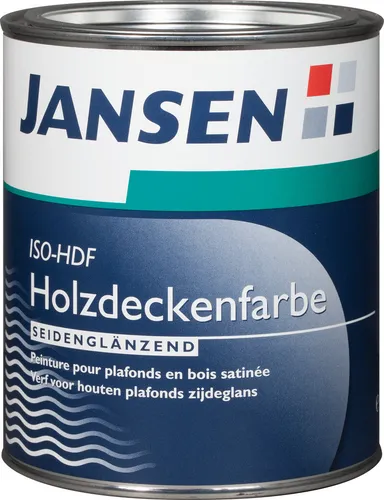 JANSEN ISO-HDF Holzdeckenfarbe seidenglänzend 750 ml