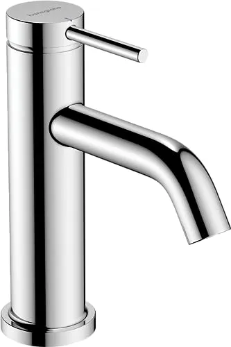 hansgrohe Tecturis S - Wassersparende Waschtischarmatur - Touch-On-Wasserhahn für Badezimmerwaschbecken mit EcoSmart+ Technologie, die nur 4 l/min nutzt und somit 20 % Wasser spart. Perfekt für umweltbewusste Nutzer!