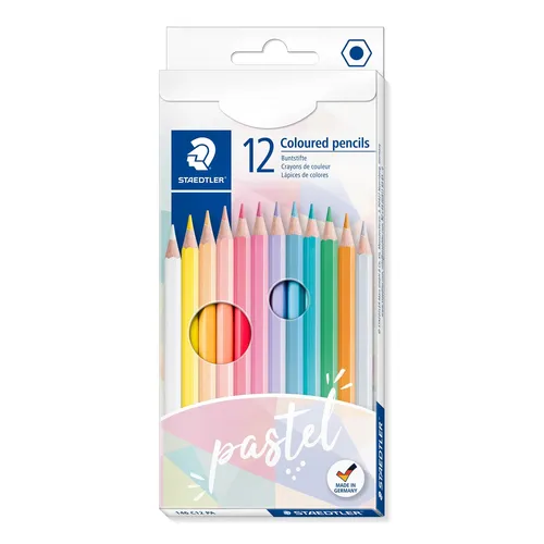 STAEDTLER® 146C Farbstift Kartonetui mit 12 Stück sortiert pastell