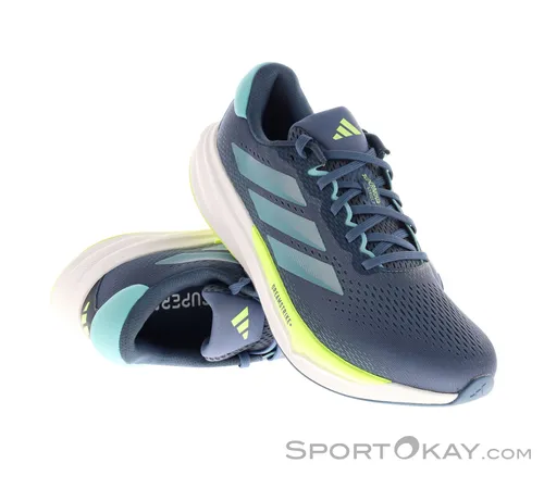 adidas Supernova Stride 2 Neutralschuh Herren - Blaugrau, Mint - Laufschuhe mit Dreamstrike+ Dämpfung für reaktive Komfort und atmungsaktives Obermaterial für ein frisches Fußklima – ideal für Einsteiger und Freizeitläufer.