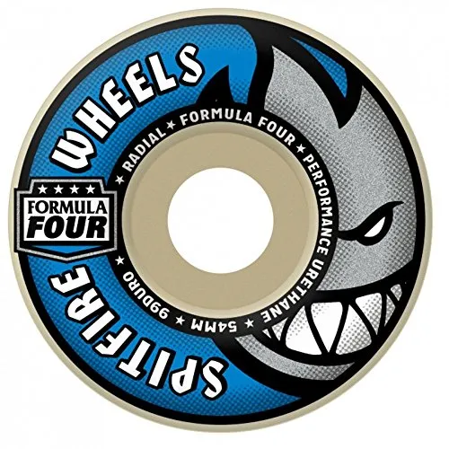 Spitfire Formula Four Radial Wheels 99a White/Blue 54mm von Spitfire