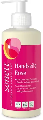 Sonett Handseife Rose, 300 ml