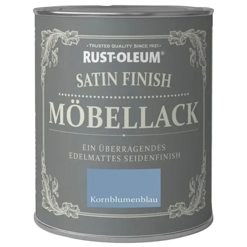 Rust-Oleum Satin Finish Möbellack Vintage/Shabby Look, ver.Farben 750ml, Farbton:Kornblumenblau