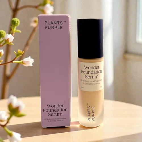 PLANTS ARE PURPLE Wonder Foundation Serum – Hyaluron & Squalan, Centella