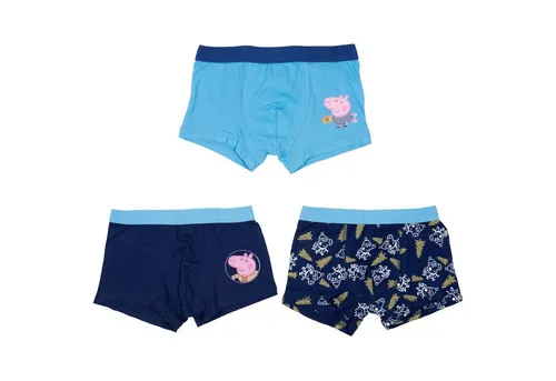 United Labels® Boxershorts Peppa Wutz -Abenteuer Schorsch (3er Pack)