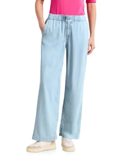 Street One Wide Leg Jeans ultrableached wash 26