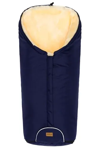 Fillikid Winterfußsack Tacama Exklusiv/Lammfell Fußsack Kinderwagen, Buggy/Lammfellfußsack Kinderwagen/Fußsack Baby atmungsaktiv/Kinderfussack wind- & wasserabweisend