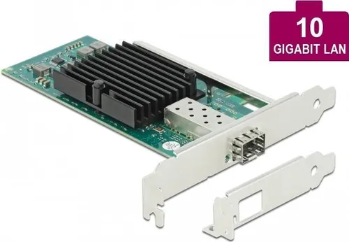 DeLOCK PCI Express Card to 1 x SFP+ Slot 10 Gigabit LAN - Netzwerkadapter - PCIe 2,0 x8 - 10 Gigabit SFP+ x 1 (90479)