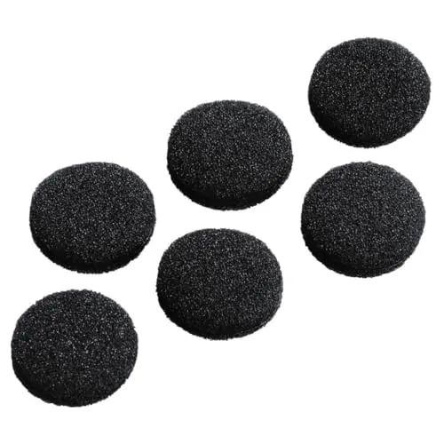 Hama 00184152 Kopfhörer Ohrpolster 6 St. 19mm Schwarz