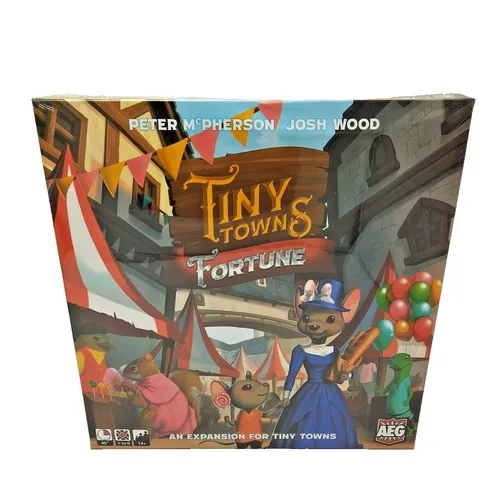 Tiny Towns Fortune-Erweiterung f. Gesellschaftsspiel-Englisch- Neu OVP 2. Wahl*