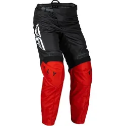 Fly Racing F-16 Textilhose - Rot/Schwarz - 32 - Motorradhosen mit Mesh-Komfort-Futter für optimale Kühlung und Flexibilität dank Multi-direktionaler Stretch-Rippung. Ideal für Einsteiger, die Stil und Leistung suchen.