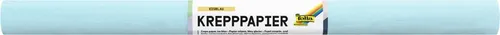 folia Krepppapier-Rolle (B)500 mm x (L)2,5 m eisblau von folia