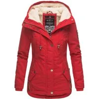 Marikoo Damen Winterjacke mit Teddyfell-Innenfutter - Die Marikoo Damen Winterjacke bietet optimalen Komfort und stilvolle Wärme. Mit kuscheligem Teddyfell und praktischen Taschen ist sie der ideale Begleiter für kalte Tage. Hochwertige Materialien sorgen für ein angenehmes Tragegefühl.