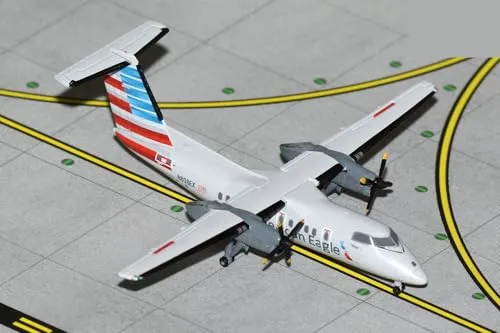 GeminiJets Bombardier Dash 8-100 American Eagle Piedmont N808EX 1:400 Modellflugzeug