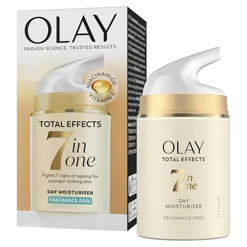 Olay Total Effects 7in1 Tagescreme – Feuchtigkeitsspendende Gesichtscreme mit Niacinamid