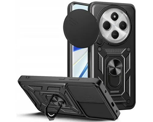 TECH PROTECT Handyhülle CamShield Pro mit Magnetfunktion Kompatibel mit Xiaomi Poco C75 6,74, Kameraschieber schützt Linse, Magnetfunktion ergänzt sicheren Alltag