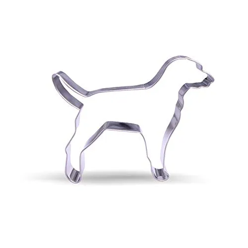 11,6 cm Labrador Hund Ausstechform - Edelstahl