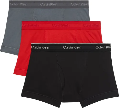 Calvin Klein Underwear Trunk TRUNK 3PK (Packung, 3er-Pack) mit Logo-Elastikbund
