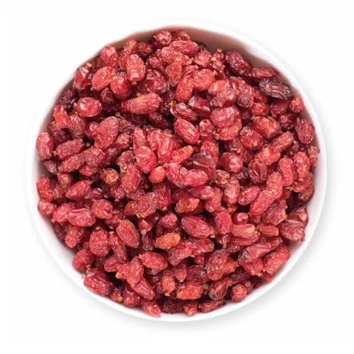 Frucht Berberitzen getrocknet naturbelassen I Erfrischende Berberitzenbeeren Wildernte aus Deutschland ohne Zusätze I Leckere Berberitzen Trockenfrüchte ungezuckert ungeschwefelt I 500 GR 1001