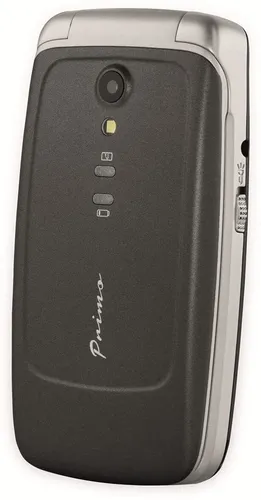 Doro Primo 408 - Prepaid-Handy mit großem Farbdisplay, Notruftaste und Fallsensor für Sicherheit und einfache Bedienung