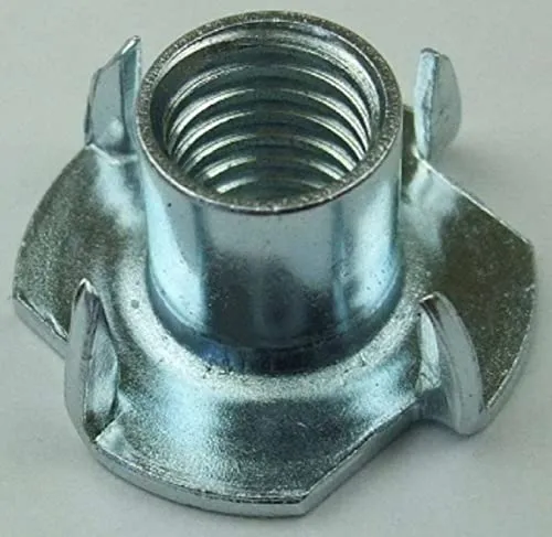 Stück M10 Einschlagmutter Einschlagmuttern Stahl galvanisch verzinkt Einpressmutter Einpressmuttern (M10, 16) 16