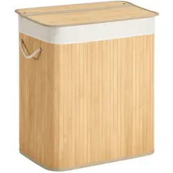 Boxxx Wäschekorb 100 L, rechteckig, zusammenfaltbar - Praktischer Boxxx Wäschekorb mit 100 L Fassungsvermögen und Tragegriffen. Ideal zum Ordnen und Aufbewahren von Wäsche. Kompakt und zusammenfaltbar für einfachen Transport.