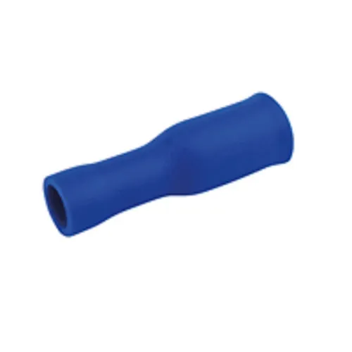 Blanko Rundsteckhülsen 1.5-2.5mm 50 Stück blau