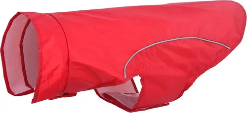 vidaXL Hunde Regenmantel mit Reflexstreifen Polyester Rot L