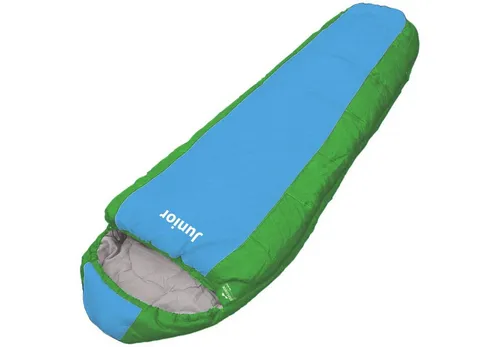 EXPLORER Kinderschlafsack Junior - Mumienförmiger Schlafsack für Kinder, ideal für Temperaturen bis 14 °C, pflegeleicht und mit praktischem 2-Wege-Reißverschluss für einfaches Ein- und Aussteigen.