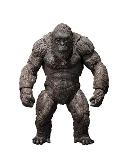 TAMASHII Nations - Godzilla vs Kong 2021 - Kong - Event Exclusive Color Edition - Exklusive Kong-Figur mit neu modellierten Teilen und leuchtender Axt. Inklusive Zubehör für kreative Displays und Mini-Fahrzeuge. Perfekt für Sammler und Fans!